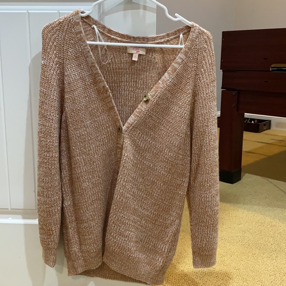 Girls cardigan, pink, XL - Picture 2 of 2